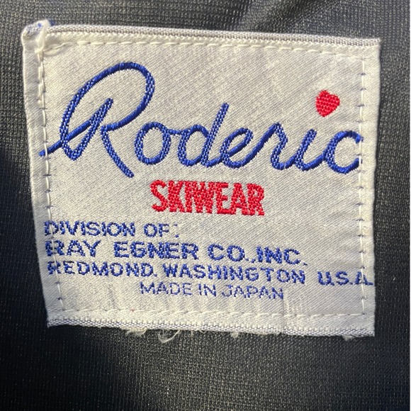 Vintage Roderic Skiwear Insulated Ski Snow Pants Stirrup Elastic Waist 30 - Picture 2 of 5